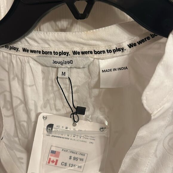 Desigual Blouse Size Medium NWT - Picture 5 of 6